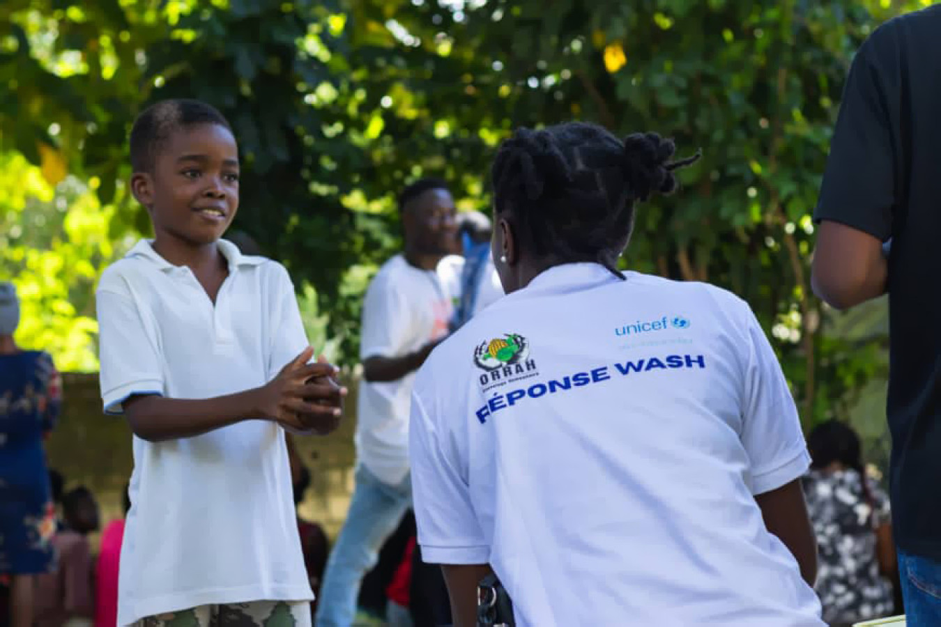L'Organisation de Rapprochement d'Aide Humanitaire (ORRAH), en partenariat avec l'UNICEF, est activement sur le terrain en Haïti pour répondre aux besoins en eau, assainissement et hygiène (WASH).