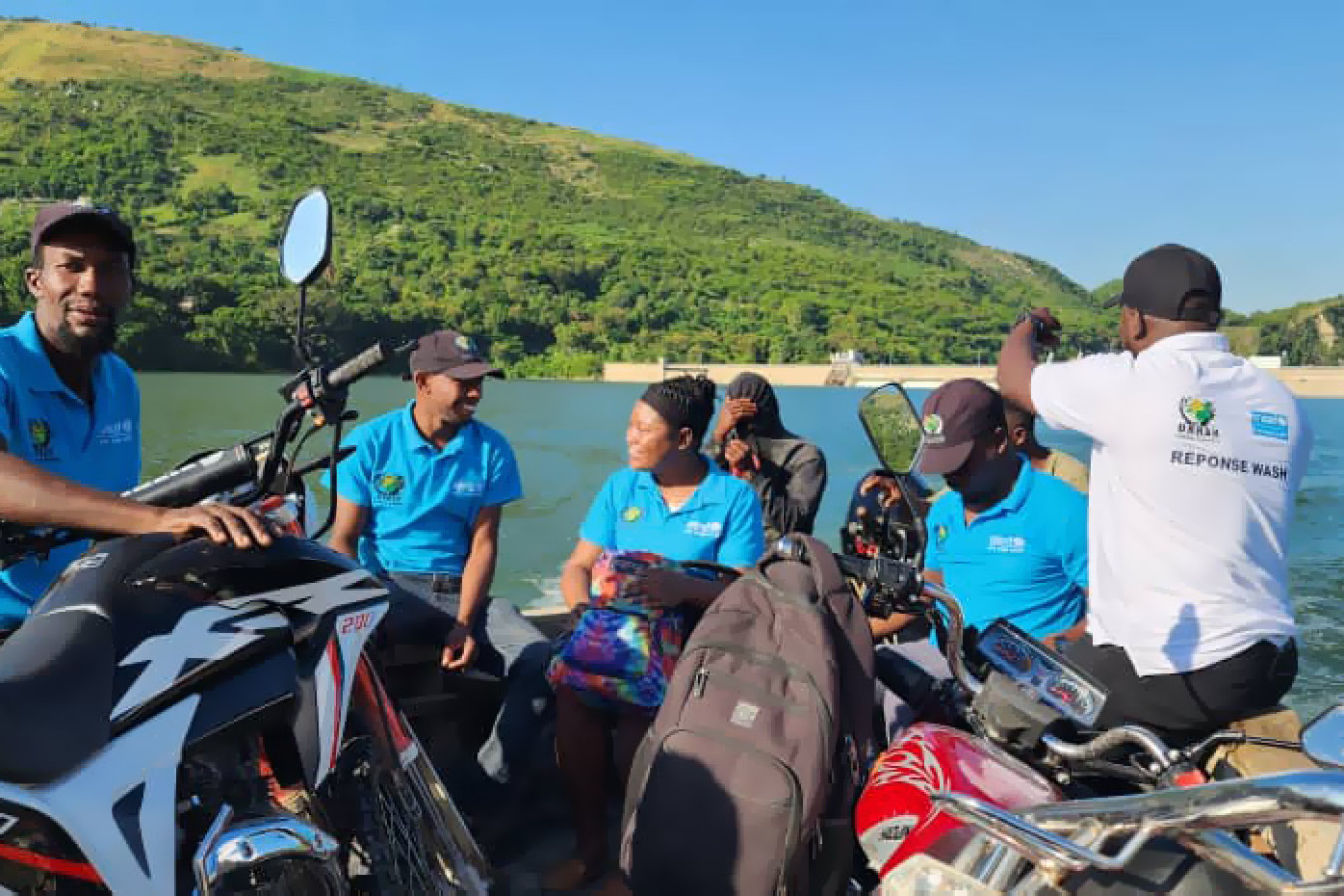 Accès difficile aux zones d’intervention : recours au transport par voie lacustre