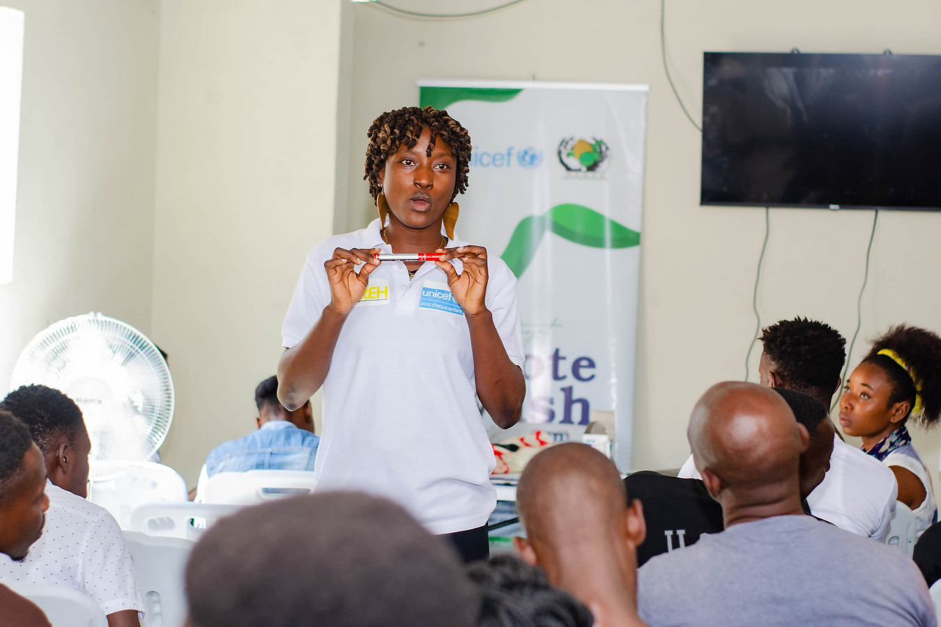 Formation sur les techniques de chloration et sensibilisation au PSEA & Genre au profit de 100 jeunes en provenance des sites PDIs sur la ZMPP.