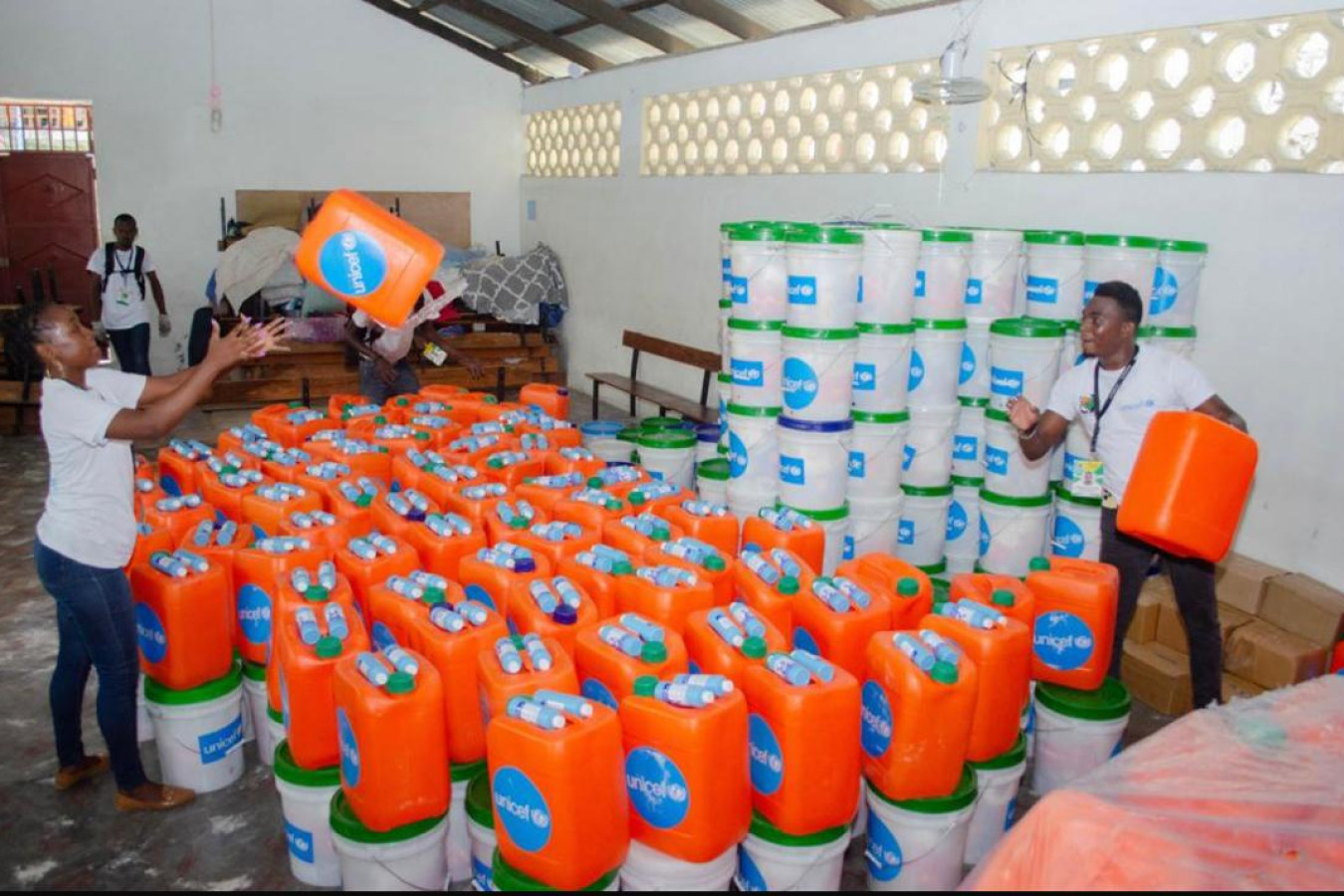 ORRAH en partenariat avec l’UNICEF Haiti continuent avec la réponse aux besoins en Eau, Hygiènes, Assainissement (WASH)..