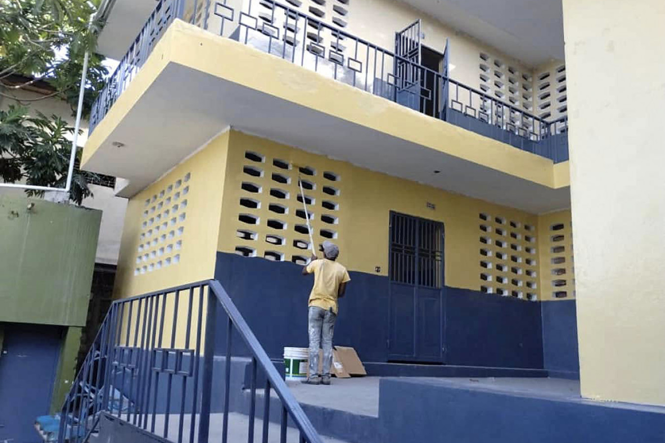 ORRAH et UNICEF Haiti en collaboration avec #MEFP ont réhabilités l'école nationale république du Paraguay