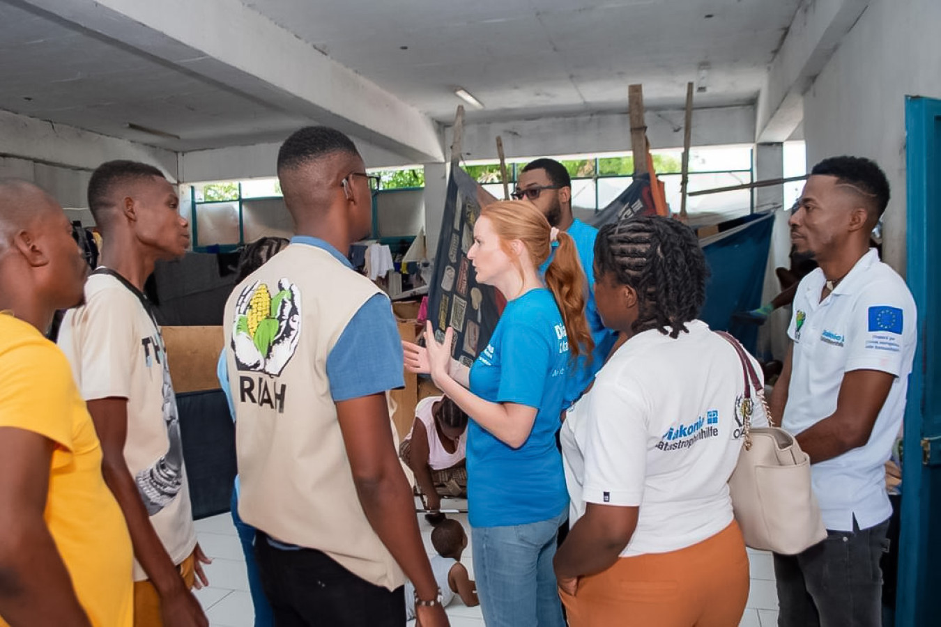 Visite de la directrice régionale et le réferent Protection de DKH au centre d’accueil de ORRAH et dans les sites Marie-Jeanne et Claire Heureuse.